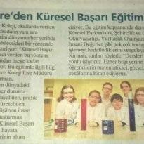 Çevre´den Küresel Başarı Eğitimi