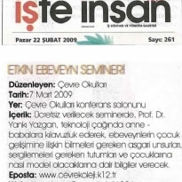 ETKİN EBEVEYN SEMİNERİ