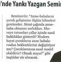 ÇEVRE KOLEJİ’NDE YANKI YAZGAN SEMİNERİ